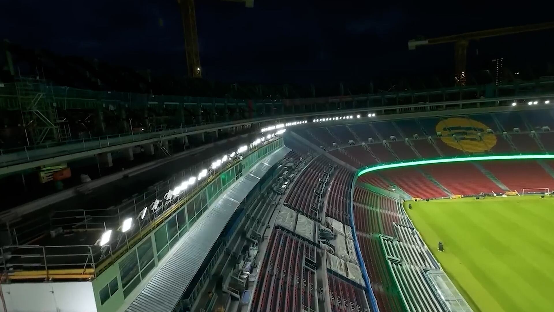 El Camp Nou contará con nuevos palcos y sectores VIP (AP)