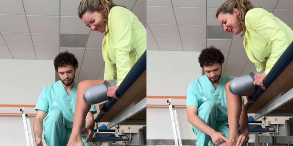 Daniela Álvarez reveló problemas con los dedos de su pierna derecha: “De tanta fuerza que hago me dan ganas de vomitar” - Infobae