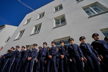 El jefe policial del distrito señaló que la cercanía con la frontera alemana ubica a la ciudad en un corredor habitual delictivo (AP Foto/Matthias Schrader)