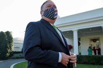 El secretario de estado de EEUU, Mike Pompeo