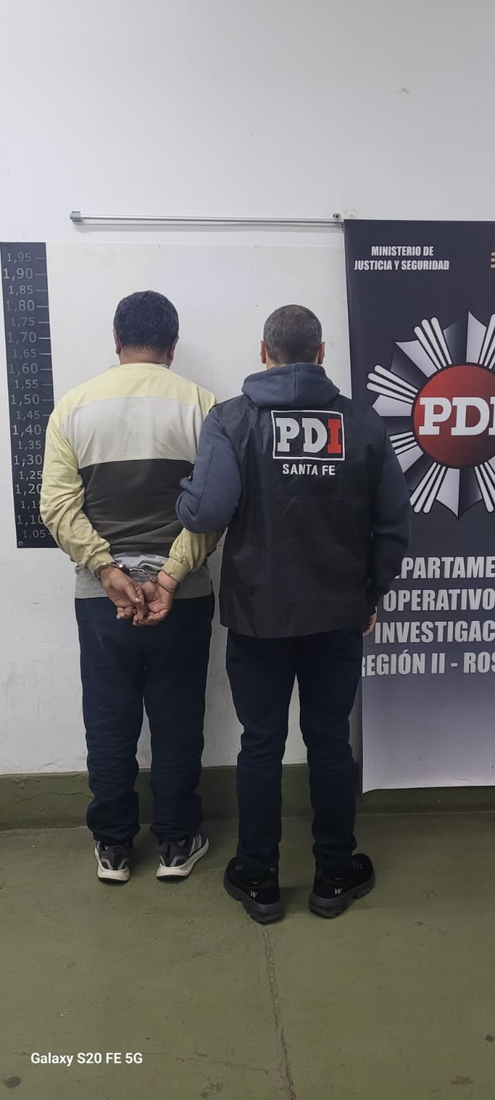 El detenido tiene 43 años y es oriundo de La Rioja