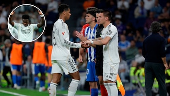 La reacción de los fanáticos del Real Madrid cuando ingresó Mastantuono en medio de un clima hostil en el Bernabéu