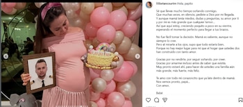 Liliana Betancur, esposa de Fernando Torres, compartió imágenes y mensajes emotivos tras la llegada de su bebé - crédito @lilibetancourtm/ Instagram