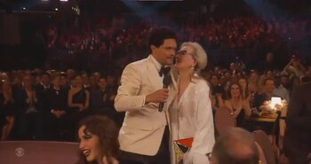 Mery Streep llegó tarde a