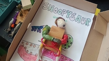 Durante el taller de Figuras