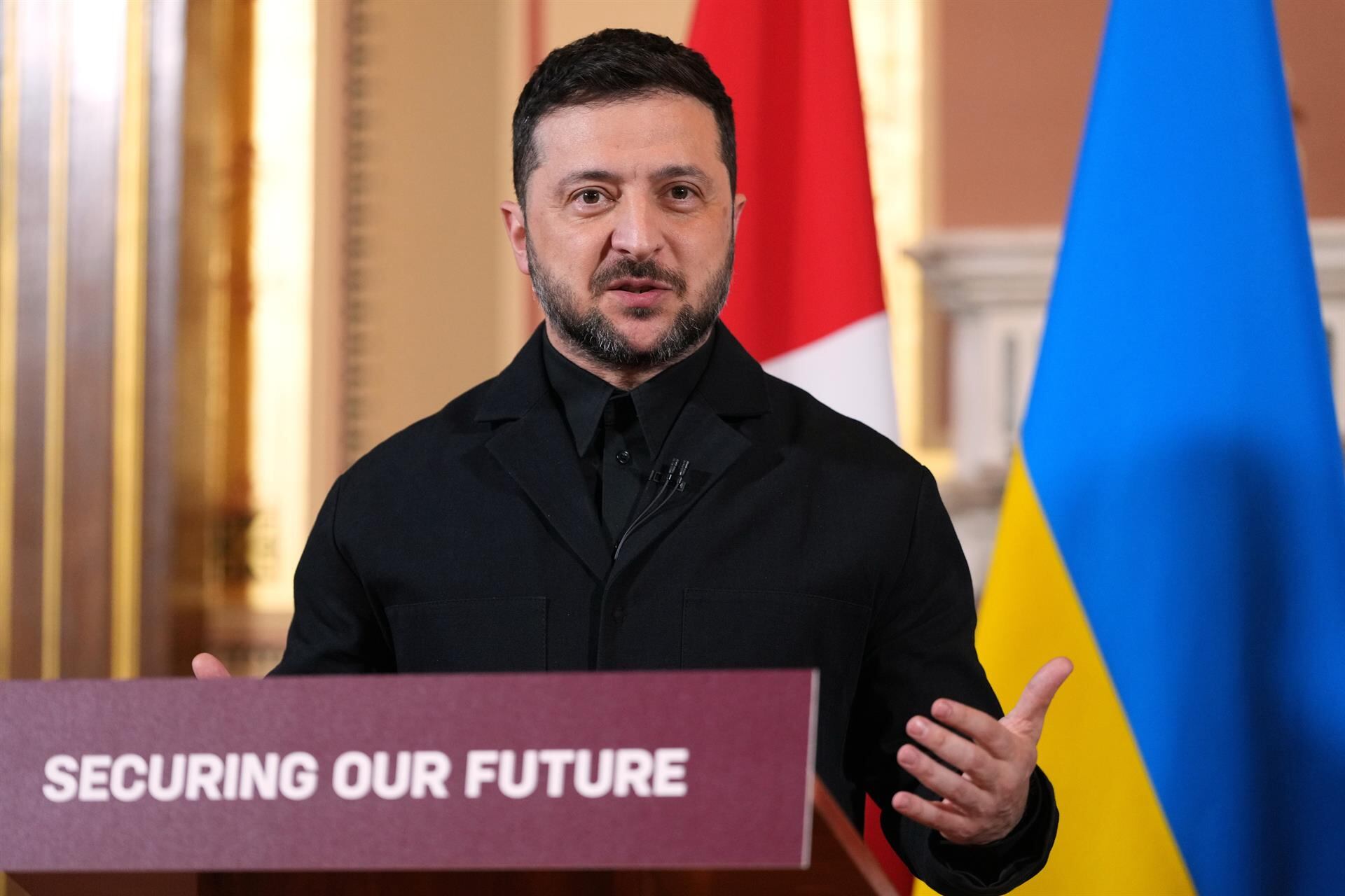 El presidente de Ucrania, Volodimir Zelensky