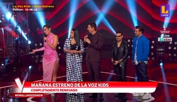 Los entrenadores de La Voz