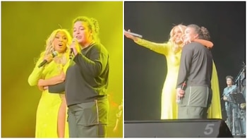 El momento se hizo viral