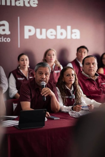 Morena Puebla mantiene fuera de sus procesos internos a Nay Salvatori y Grace Palomares mientras siga la suspensión cautelar. (Morena)