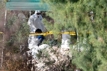 Expertos forenses continúan con la