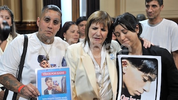 Sesión Senado - Régimen Penal Juvenil -Festejo Familia