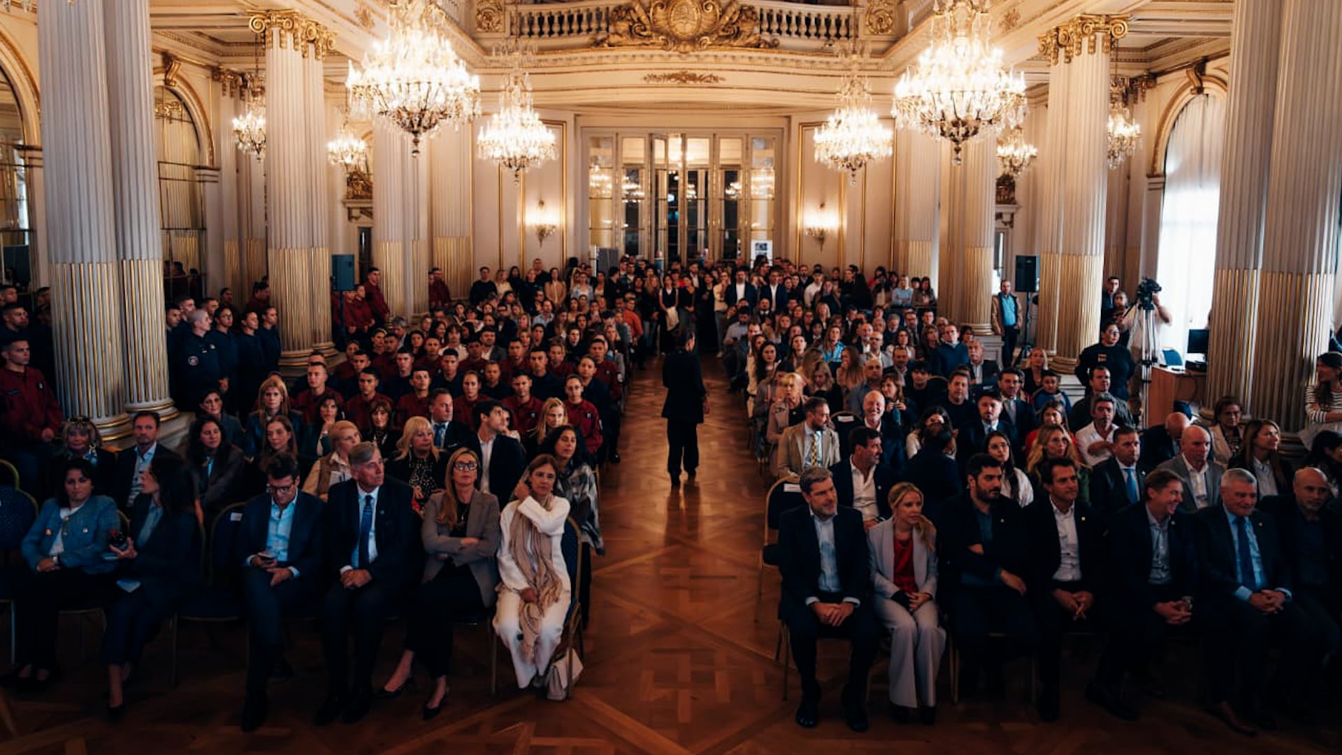El Salón Dorado de la Legislatura porteña (Créditos: LegisCABA).