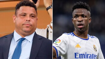 Ronaldo Nazario y Vinicius Jr.