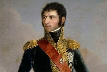El príncipe heredero Carlos Juan Bernadotte