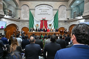 Informe de gobierno Edomex Congreso estatal Delfina Gómez