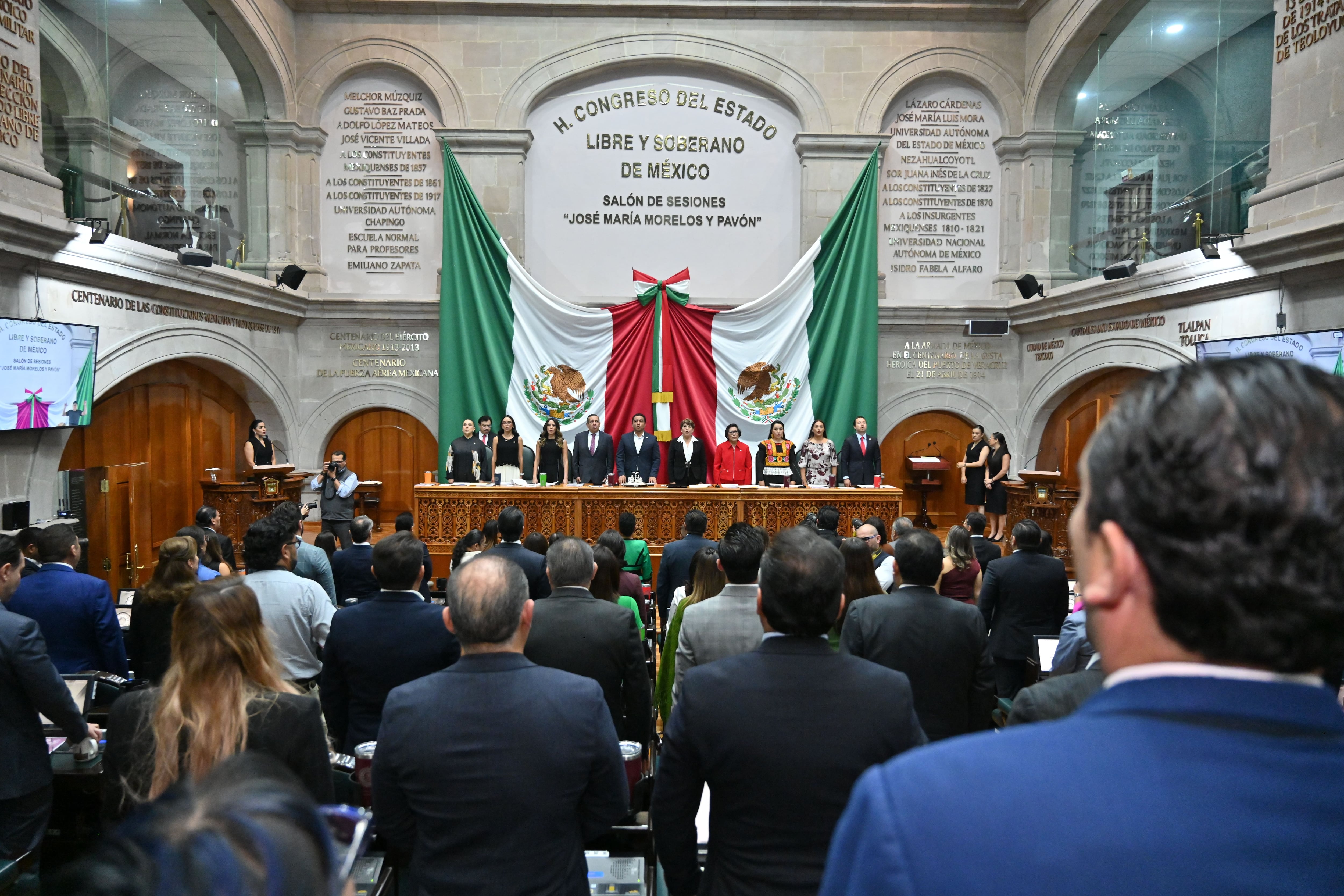 Informe de gobierno Edomex Congreso estatal Delfina Gómez