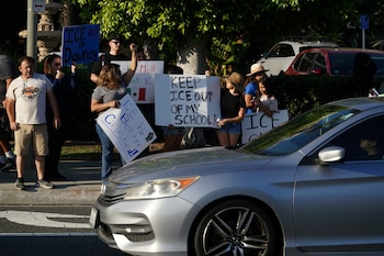 Las marchas nacionales en Estados