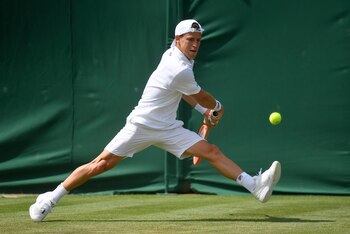 Diego Schwartzman en acción ante