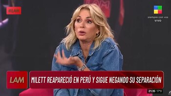 Yanina Latorre se dirigió a