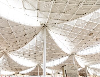 El sitio de construcción en