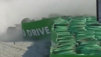 El piloto salió ileso pero