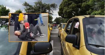 El hombre capturado por las autoridades tiene 41 años y cuenta con antecedentes penales - crédito Colprensa y captura de pantalla @ColombiaOscura/X