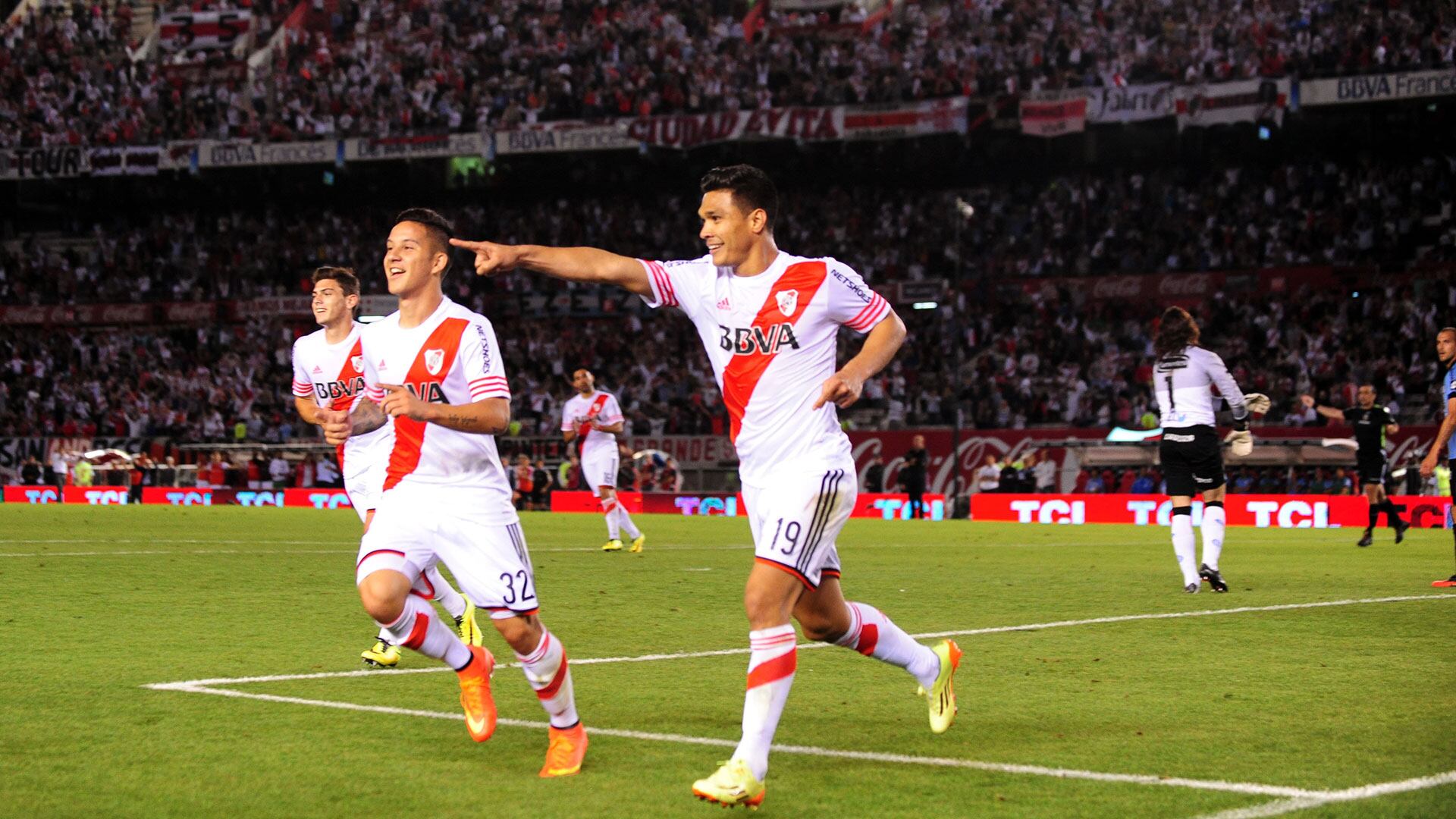 Teófilo Gutiérrez fu figura con River Plate en la Copa Libertadores 2015 - crédito REUTERS