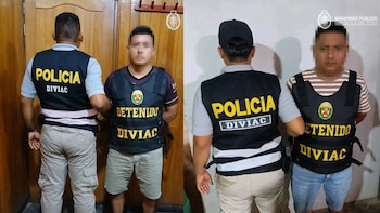 Detienen a tres policías de Ucayali por presuntamente integrar red criminal ligada a secuestros y extorsiones