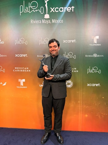 Tomás Pichardo Espaillat y su equipo posicionaron a la industria audiovisual de República Dominicana como referente emergente tras la histórica victoria en los Premios Platino. (Foto cortesía redes sociales)
