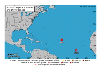 El huracán Kirk alcanza la