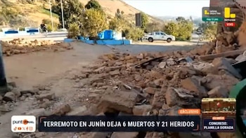 Seis muertos y cientos de damnificados: así vive Pumpunya tras el devastador sismo en Chongos Bajo. Captura: Latina.