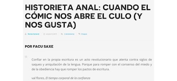 Feinmann expuso en la emisión