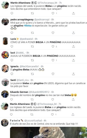 Las burlas de los hinchas