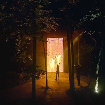 El montaje, producido en colaboración