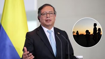 Petro ha insistido en la necesidad de abordar la situación de desigualdad en Colombia de manera integral para lograr un “verdadero cambio” - crédito Nadja Wohlleben/Reuters y Joaquín Sarmiento/AFP