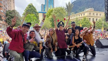El rock gritó presente durante la jornada de posesión del Presidente Gustavo Petro