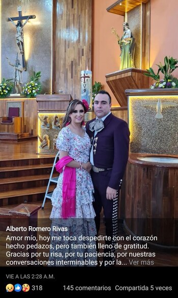 Alberto Romero Rivas dio a