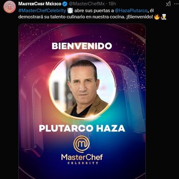 Plutarco Haza se integra a