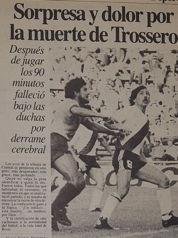 La trágica noticia de la