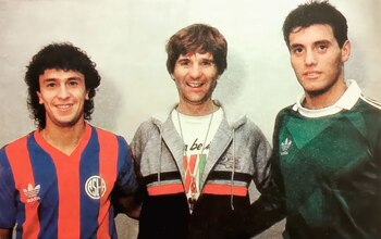 Primer entrenamiento de Gorosito y