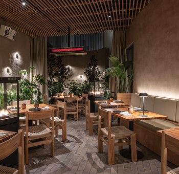 Interior del restaurante Ticuí (Ticuí)