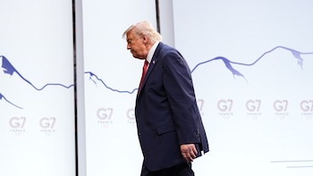 Tras un día de armonía, un Trump impredecible trastoca la cumbre del G7