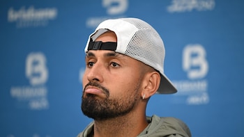 El tenista australiano Nick Kyrgios, suspendido tras dar positivo por cocaína