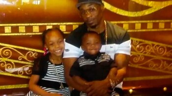 La familia de una niña