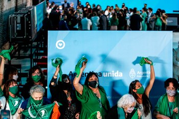 Fotografía de archivo de militantes