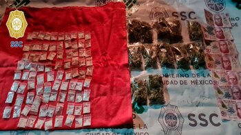 Elementos policiacos encontraron 88 envoltorios