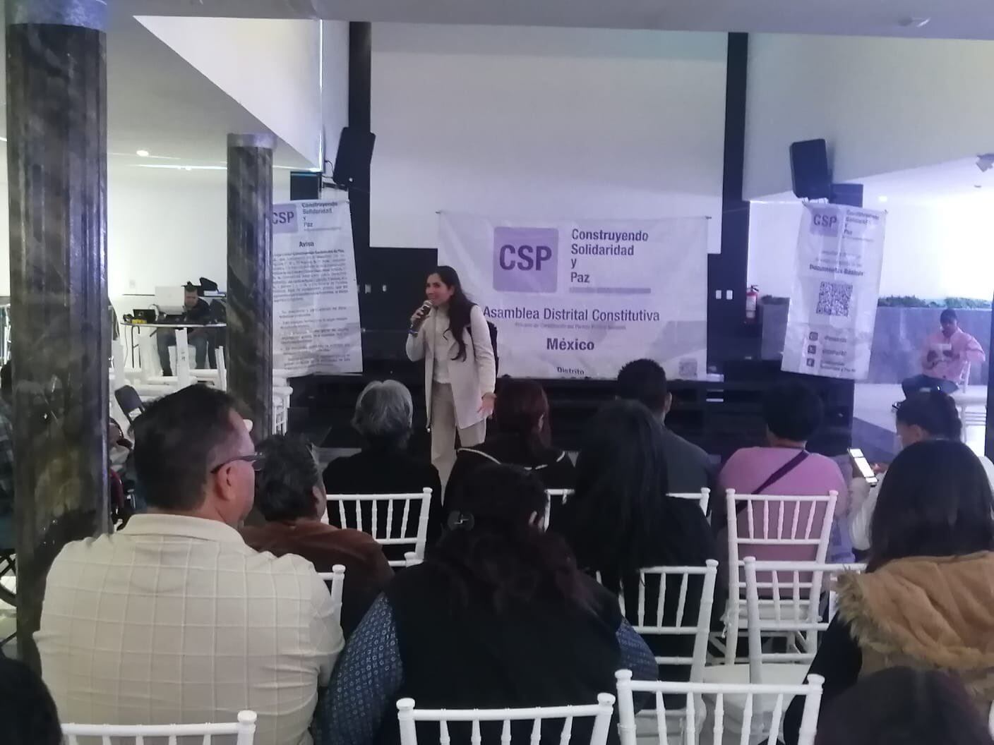 CSP en asambleas distritales.
Crédito:X/@CSPazAC