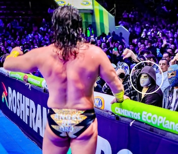 El CMLL compartió algunas fotografías