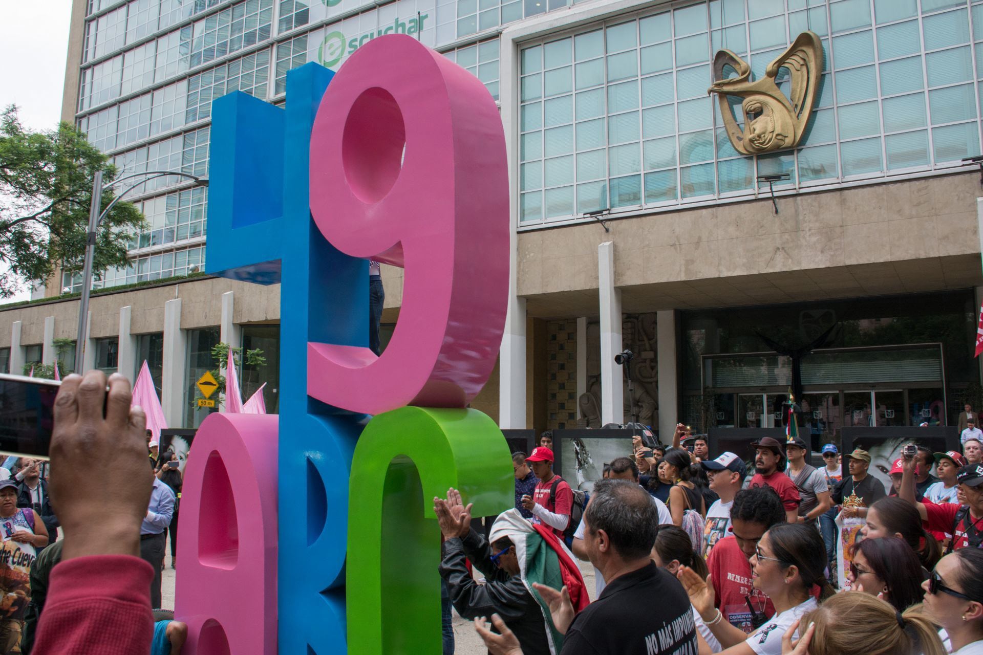Memorial de la Guardería ABC instalado en la Ciudad de México. Crédito: Cuartoscuro