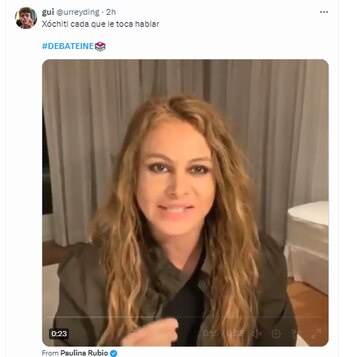 (Captura de pantalla X)